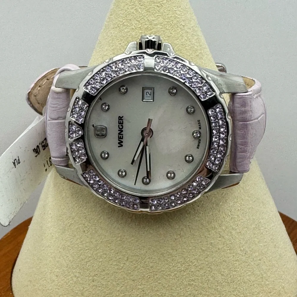 Wenger Ladies Sport Elegance Watch Lavender Band NWT